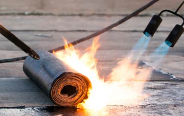 Row Brow asphalt flat roofing repairs