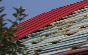 Row Brow corrugated roofing costs