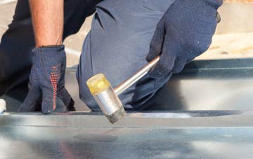 Row Brow metal flat roofing repairs