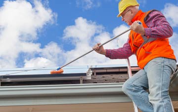 Row Brow soft wash roof cleaning