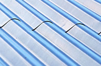Row Brow corrugated roofing